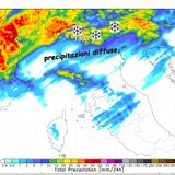 Previsioni meteo 14-16/03, piogge intense su tutta la provincia. Poi torna il sereno