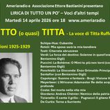 Lirica di tutto un po' - Tutto (o quasi) Titta - La voce di Titta Ruffo settima puntata