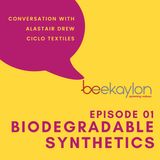 Biodegradable Synthetic Fibres - In conversation with Alastair Drew, CiCLO Textiles