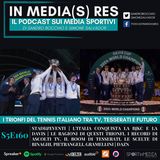 S5E160 | Stadi&Eventi, Davis&Tennis-Sinnermania: le ragioni dei trionfi italiani, Tv, Impianti, Binaghi, Pietrangeli, Gramellini, DAZN