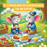 IL TOPOLINO DI CAMPAGNA VA IN CITTÀ - Fiaba per bambini