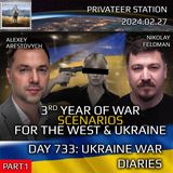 War in Ukraine, Analytics. Day 733 (part1): 3rd Year of War. Scenarios for the West and Ukraine.
