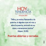 Puertas abiertas y cerradas ~ Devocional de Jóvenes ~ 19 de junio 2025