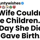 My Wife Couldn_t Have Children. But the Day She Died_ She Gave Birth