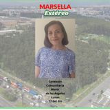 Conexión Comunitaria, conduce María de los Ángeles. Marsella Estéreo Emisora Comunitaria