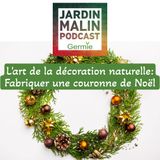 Fabriquer une couronne de Noël avec des éléments du jardin