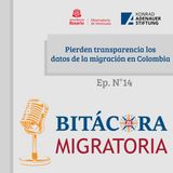 Pierden transparencia los datos de la migración en Colombia. Ep.14.