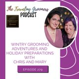 Wintry Grooming Adventures and Holiday Preparations with Chris and Mary