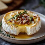 Camembert al forno con crostoni
