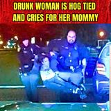 Drunk Woman Kicks Cop and Pays the Price