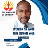 SPEAKING THE WORD THAT CHANGES YOUR SITUATION
