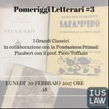 Flaubert, con il Prof. Piero Toffano - i Pomeriggi Letterari #3: i grandi Classici, in collaborazione con la Fondazione PRIMOLI