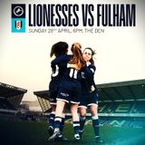 Jeff Burnige & Alex Russell - Millwall Lionesses v Fulham Women Preview for Maritime Radio
