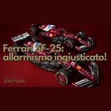 Ferrari SF-25: allarmismo ingiustificato