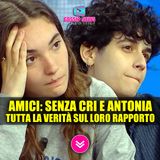 Amici, Senza Cri E Antonia: Tutta La Verità Sul Loro Rapporto!