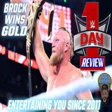 WWE Day 1 PPV Post Show | Lesnar Wins Title as Roman's Out with COVID | The RCWR Show 1/1/22