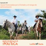 Vacas financiadas por el Estado y el riesgo de deforestación