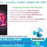 Bar dello sport 28 aprile - Papa Francesco - APO San Carlo - La Torcia Olimpica - Moto Gp - Spagna