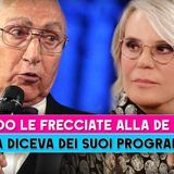 Pippo Baudo, Frecciate A Maria De Filippi: Ecco Cosa Diceva Dei Suoi Programmi!