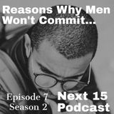 Reasons Why Men Won't Commit