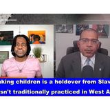 Spanking children is a holdover from Slavery & wasn't traditional in Africa