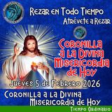 🔴Coronilla a la Divina Misericordia de Hoy Jueves 5 de Febrero 2026. 🙏       #coronillaaladivinamisericordia
