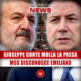 Giuseppe Conte Molla La Presa: Movimento 5 Stelle Disconosce Emiliano!