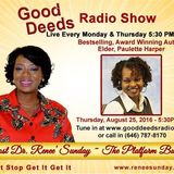 Bestselling, Award Winning Author - Elder, Paulette Harper shares on Good Deeds