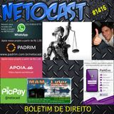 NETOCAST 1416 DE 22/04/2021 - BOLETIM DE DIREITO