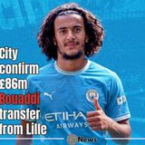 City confirm £86m Bouaddi transfer from Lille