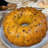 CIAMBELLA ALLA ZUCCA E GOCCE DI CIOCCOLATO