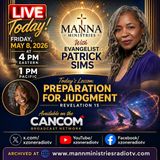 Manna Minsitries with Patrick Sims - Lesson 76 - Preparation for Judgment - Revelation 15