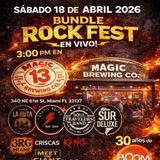 Festival Bundle Rock promo Celebración 30 años de BOOM Magazine