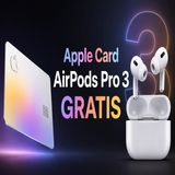 Promo Apple Card- AirPods Pro 3 gratis per i nuovi iscritti