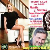 Manila Nazzaro e Beppe Convertini ospiti di Alex Achille in Red Zone by Radiochat.it