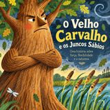O Velho Carvalho e o Segredo dos Juncos Cantores ｜【Fábula】