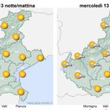 Previsioni meteo 12-14 agosto, caldo torrido diurno in vista del Ferragosto