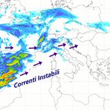 Previsioni 14-16 novembre: cambio di circolazione, tornano le piogge