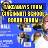 Takeaways From Cincinnati School Board Forum