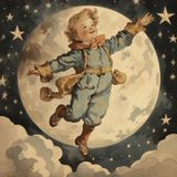 Uncle Wiggily And The Moon-man | Stories About The Moon