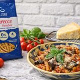 Caserecce Nuvola Zero con crema alla Norma rivisitata