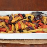 Patate alla mediterranea cotte in forno o friggitrice