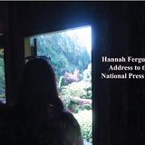 PAR - Hannah Ferguson's Address to the National Press Club