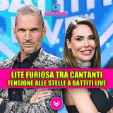Lite clamorosa a Battiti Live: Tensione alle stelle nel backstage