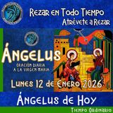 Angelus del día de hoy Lunes 12 de Enero 2026.  🌹Oracion diaria a la Virgen María 🙏