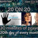 Live Prayer show for the children, families and 20 on 20 prayer warriors with Jacklyn Conrad