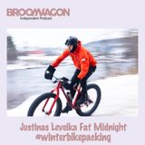 Justinas Leveika Fat Midnight #winterbikepacking