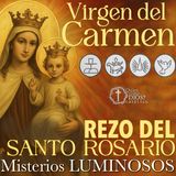 Misterios LUMINOSOS 🤩 del Santo Rosario con la 🤎 VIRGEN DEL CARMEN