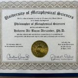 University of Metaphysical Sciences vs Aristotle's Metaphysics
