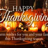 Be Happy & Thankful.....Happy Thanksgiving to All!!!